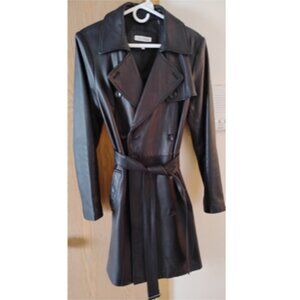 Calvin Klein Ladies' Genuine Leather Coat